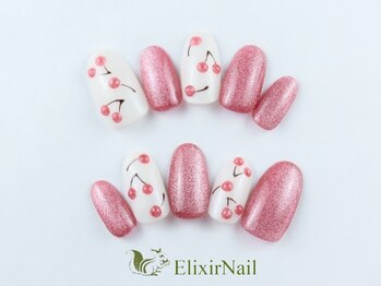 エリクサーネイル 神田(Elixir Nail)/シンプル / クーポン使用