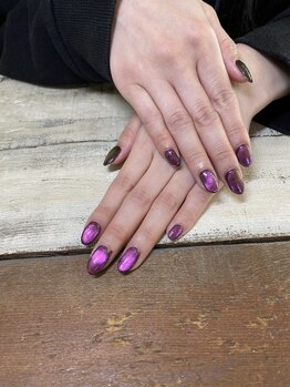 ワンカラーでも可愛いマグネット