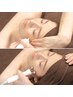 〈しみ・しわ改善〉シミケア15分＋筋膜フェイスリフト