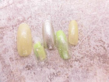 (2207塗りかけネイル