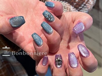 ボンボニエール(bonbonniere)の写真/最旬ネイルを楽しめる◎初回&1ヵ月以内オフ無料で通いやすい【マグネットネイル☆ぷるマグ♪5500円】