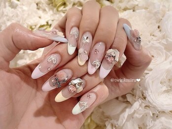 トゥインクミル 表参道(Twinkmiru)/パラジェル/長さだし/持ち込み