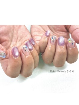 ネイルサロン きらら 平塚店/マグネットネイル♪