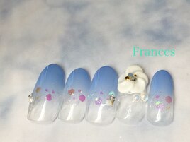 プルメリアネイル