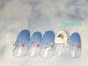 フランセス(Frances)/プルメリアネイル