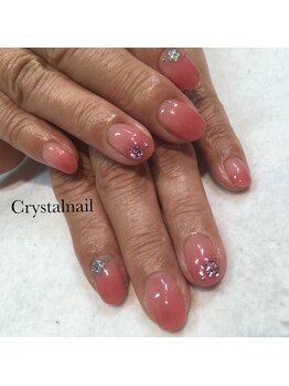 クリスタルネイル ボンベルタ橘店(CRYSTAL NAIL)/グラデーションネイル