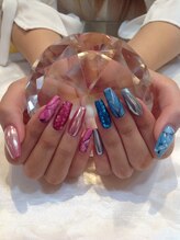 エスフィーネイルサロン ブリーユ(Esfy nailsalon Brille)/ミラーネイル