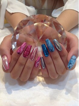 エスフィーネイルサロン ブリーユ(Esfy nailsalon Brille)/ミラーネイル