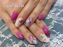 レアネイルズサロンアンドスクール(Lea Nails)/定額コース：デザイン