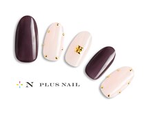 プラスネイル 北千住東口店(PLUS NAIL)/【475】ワンカラスタッズ￥6,589