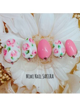 ミニ ネイル サクラ(Mini Nail SAKURA)/ローズネイル
