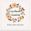アイラッシュ アズリア(eyelash Azuria)ロゴ