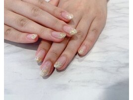 爪先ラメネイル♪