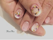 メールメール 和光市本店(MereMer)/春の押し花ネイル 