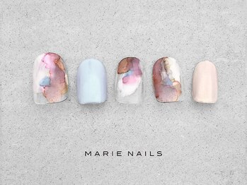 マリー ネイルズ いわきラトブ店(MARIE NAILS)/定額7,700円税込 もやもや 0217d
