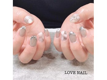 ラブネイル(LOVE NAIL)/ニュアンスネイル
