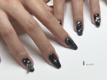 アイネイルズ 四条河原町店(I-nails)/ｙ2ｋブラックネイル
