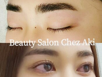 シェアキ(Chez Aki)の写真/シェアキの【美眉スタイリング】で端正な顔立ちへイメージUP☆自眉を生かしてより美しく◎