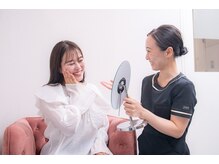 小顔フェイスラボ 鈴鹿店(小顔FaceLabo.)/効果の確認＆アドバイス