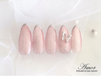 まつげエクステアンドネイルサロン アモル 恵比寿店(Amor)/定額ワンホン韓国ネイル　8900円