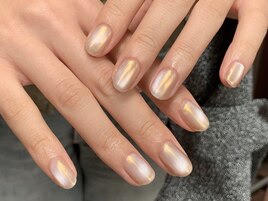 レイヤードマグネットネイル