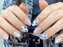 押し花ネイル