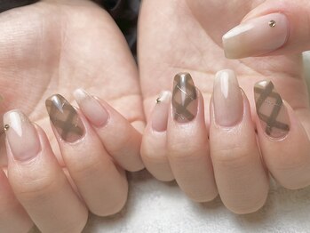 パシャ 名駅店(Pacha)の写真/【パラジェル導入店】ちゅるんと可愛いセンス抜群のニュアンスネイル♪丁寧なオフ&ケアで仕上がり満足度◎