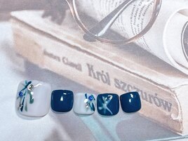 10月定額フットネイルアート