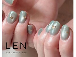 ハート×グリーン