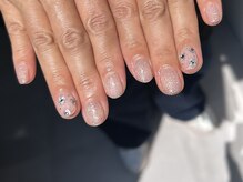 ソリッドカラー(solid color)/hand nail
