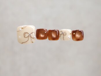 ディーネイル アイラッシュ オカザキ(DEE nail×eyelash okazaki)/A117フットプレミアム定額