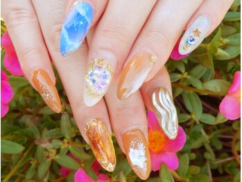 フラッシュネイル フレンテ西宮店/除去付デザイン定額コ-ス◇