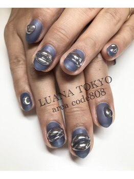 ルアナトウキョウ エリアコード 808(LUANA TOKYO area code 808)/ぷっくりミラー