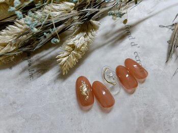 モグネイル(Mogunail)/10月定額A ブローチネイル