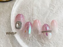ウィスプ(WHISP)/透明感ワンホンネイル