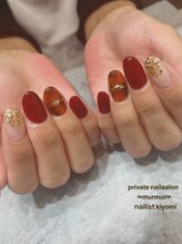 プライベート ネイルサロン マーマ(murmur)/べっこうネイル