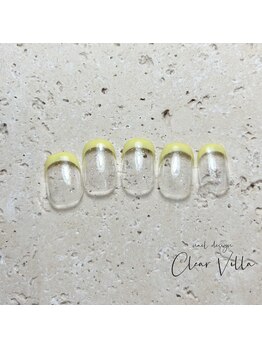 ネイルサロンクリアヴィラ(nail salon clear villa)/Design nuance¥9990