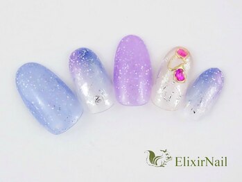 エリクサーネイル 神田(Elixir Nail)/シンプル / クーポン使用