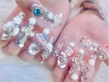 キレイエ ネイルズ(KIREIE NAILS)/キャラクター ロング パーツ