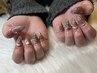 長さ出し(チップ)＋シンプルデザイン