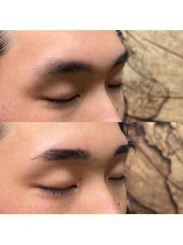 アルデオンワン(ARDEON.1)/【メンズ眉毛】Before/after