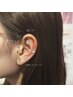 8/10～☆耳ツボジュエリー☆控えめに楽しみたい方にオススメ♪6ヶ所　¥2,400