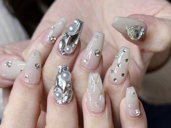 ウサギネイル 新大久保店(usagi nail)/埋め尽くネイル