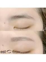 エストブロウ 麻布十番店(est brow)/眉毛 アイブロウ 間引き