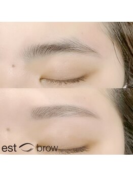 エストブロウ 麻布十番店(est brow)/眉毛 アイブロウ 間引き