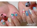テーマパークネイル