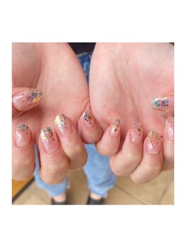 ビューティービースト フォー ネイルアンドアイラッシュ 熊本店(beauty:beast)/ラメグラデーション!