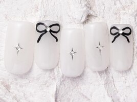 シンプルホワイトリボン9450yen