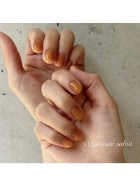 おしゃれなワンカラーネイル♪