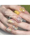 春カラーでニュアンス♪